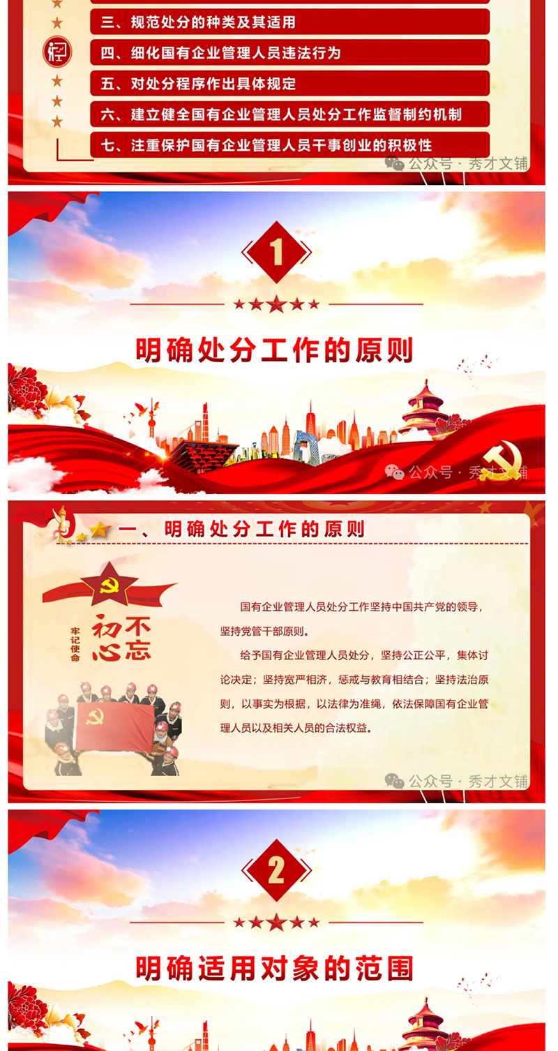 《國有企業(yè)管理人員處分條例》重點內(nèi)容學習解讀PPT_02.jpg